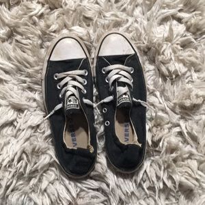 Black Converse Slip-Ons